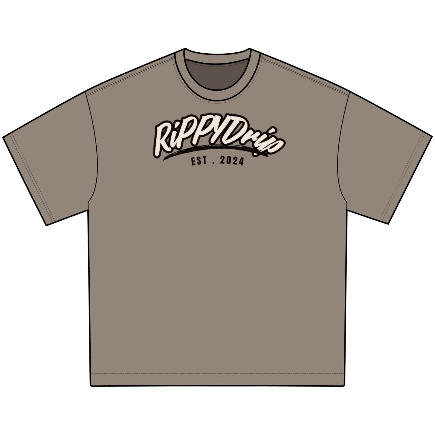 Men's Oversize Tee - Trendy and Timeless Acid Washed Streetwear