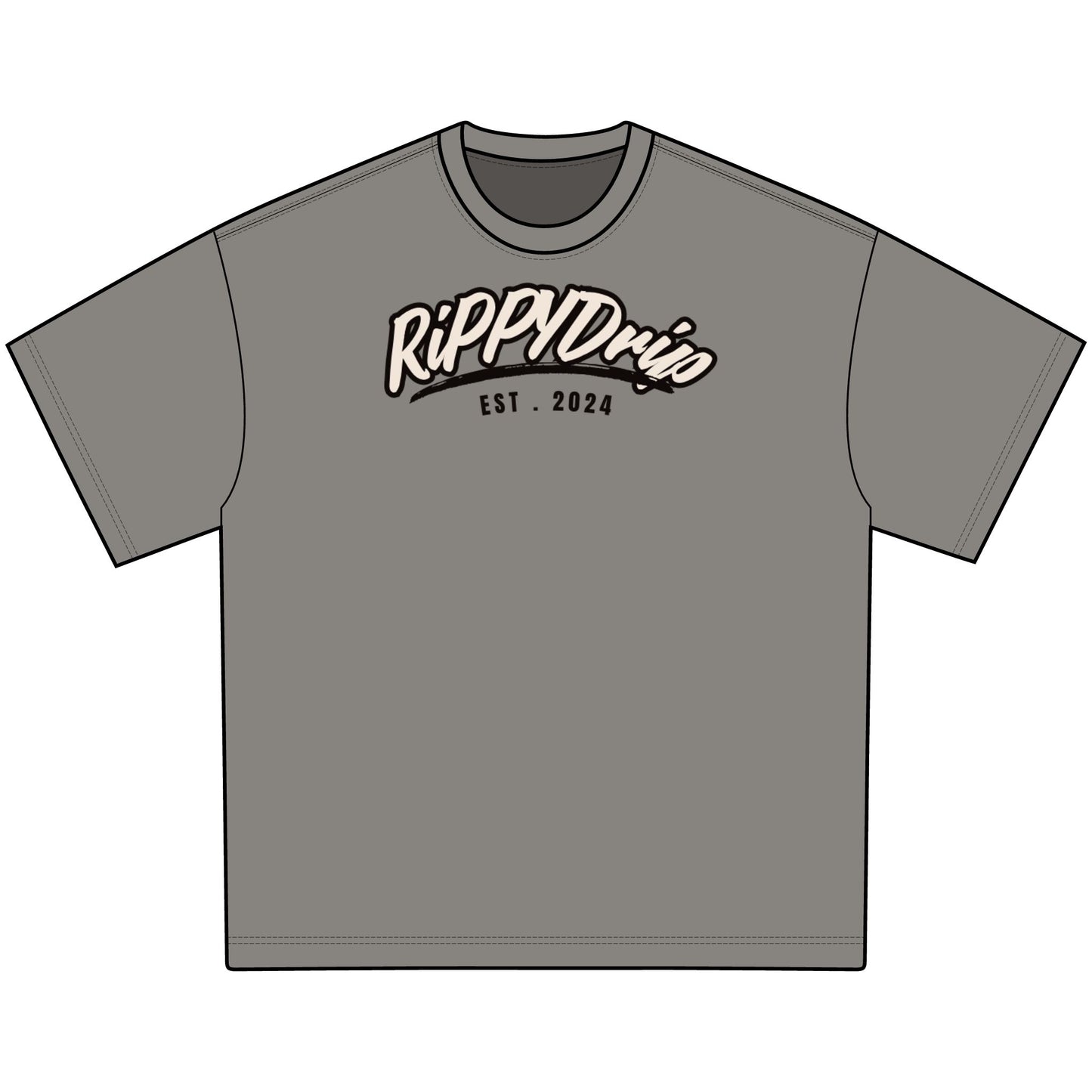 Men's Oversize Tee - Trendy and Timeless Acid Washed Streetwear