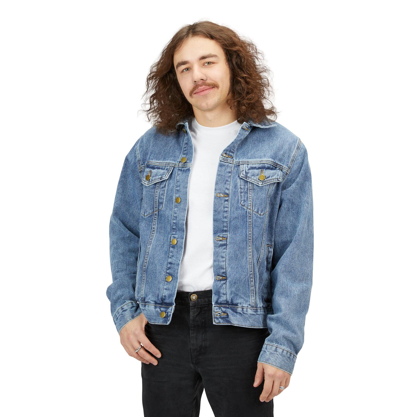 Denim Jacket - RippyDrip Statement Piece for Men