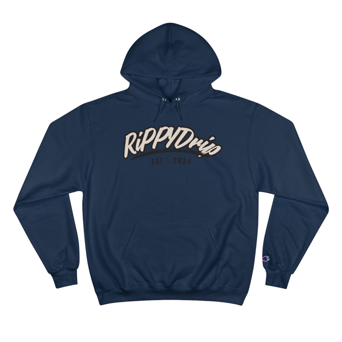 Champion Hoodie - Street Wear with Large Front Logo Design