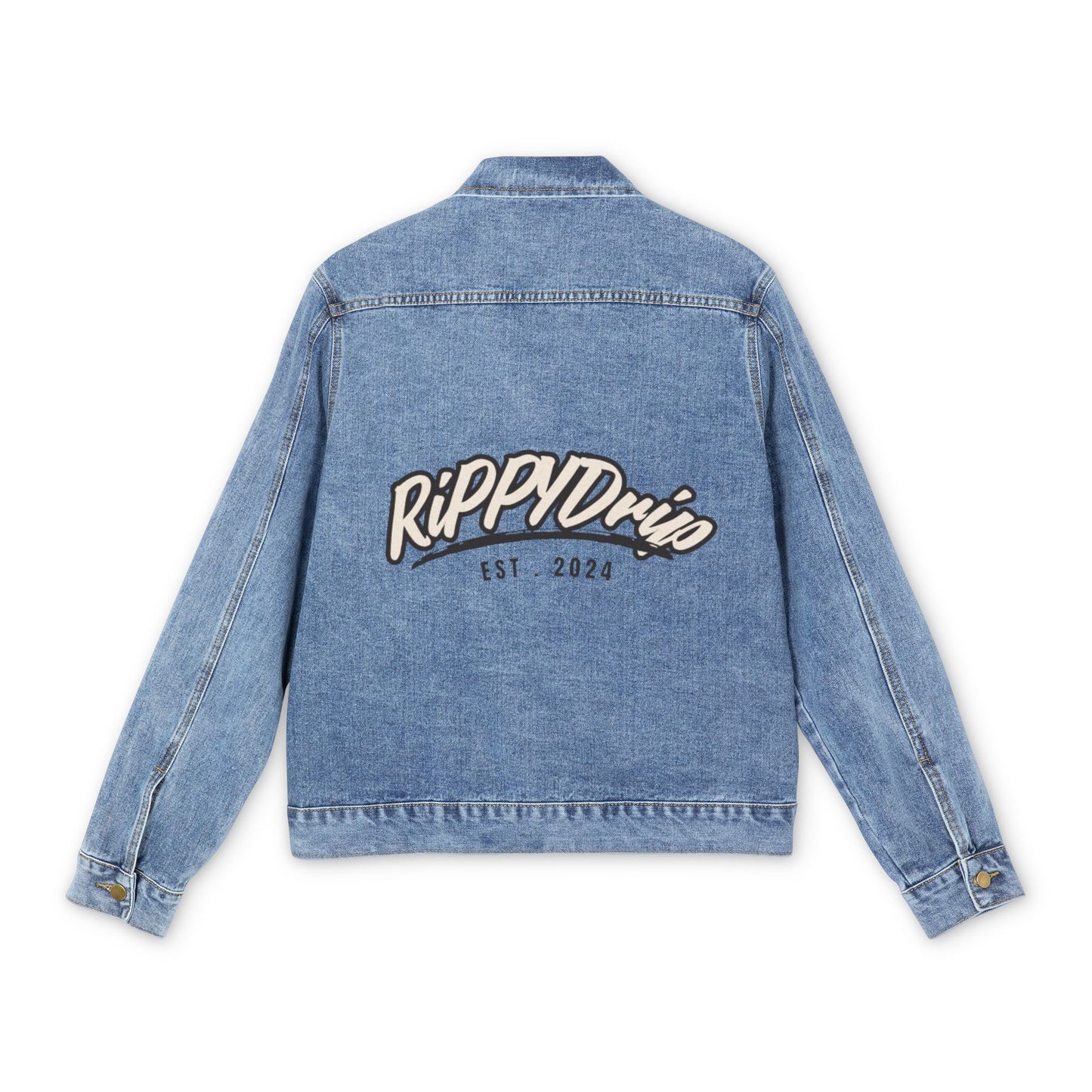 Denim Jacket - RippyDrip Statement Piece for Men