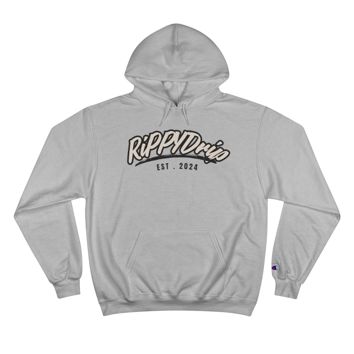 Champion Hoodie - Street Wear with Large Front Logo Design