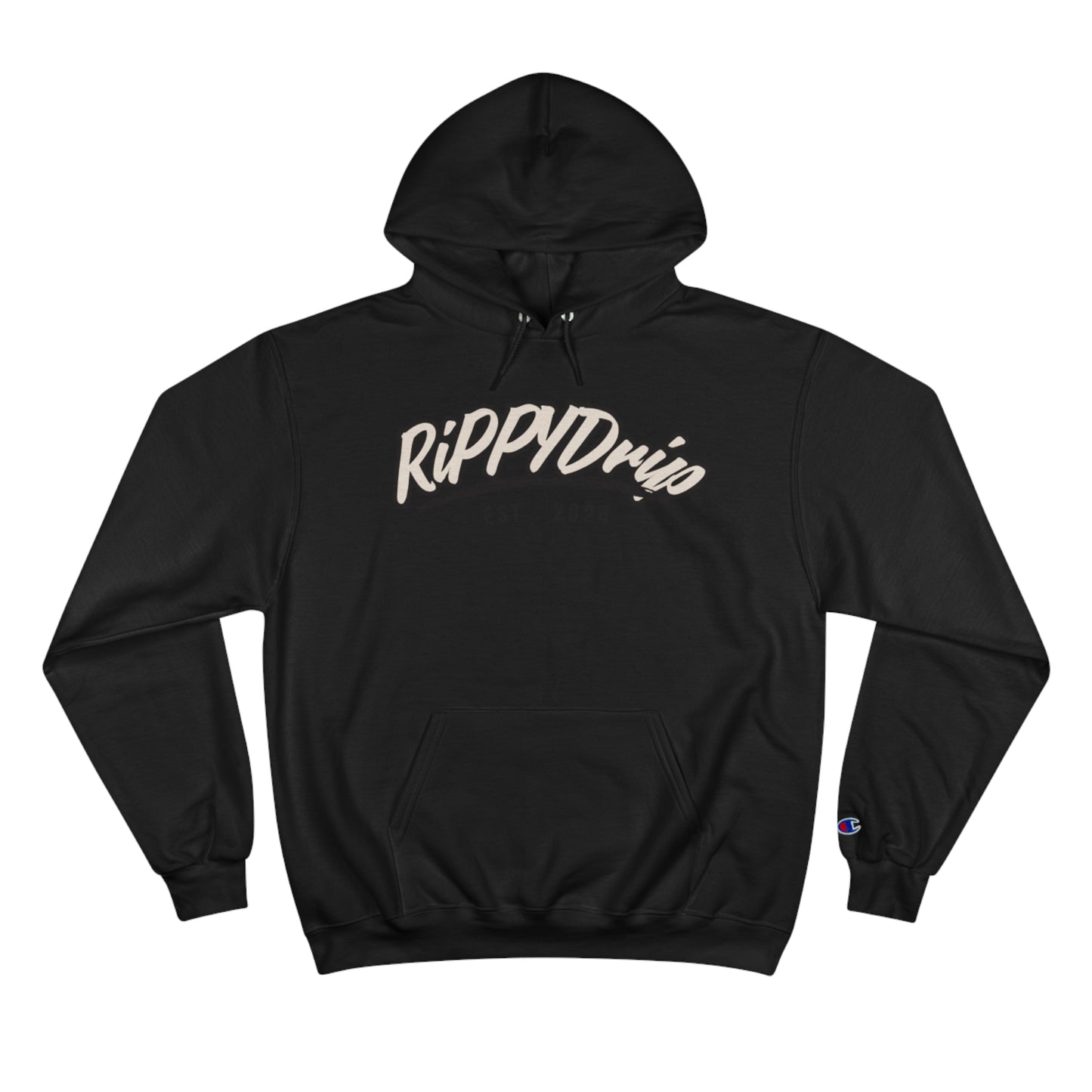 Champion Hoodie - Street Wear with Large Front Logo Design