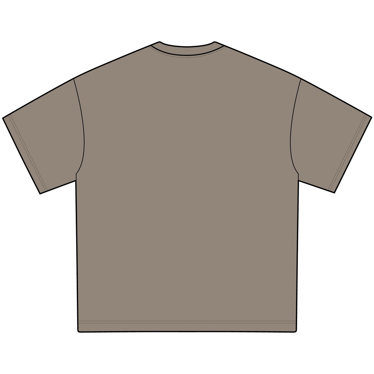 Men's Oversize Tee - Trendy and Timeless Acid Washed Streetwear