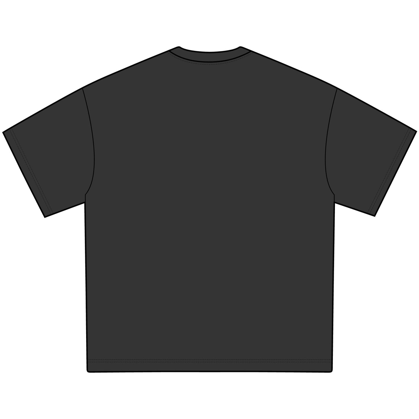 Men's Oversize Tee - Trendy and Timeless Acid Washed Streetwear