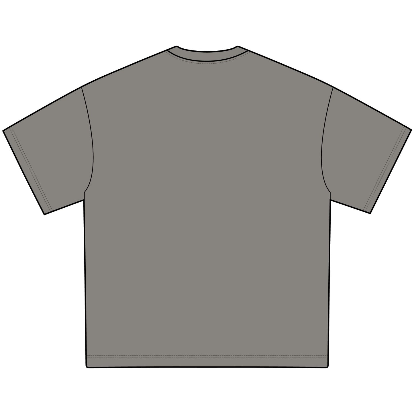 Men's Oversize Tee - Trendy and Timeless Acid Washed Streetwear