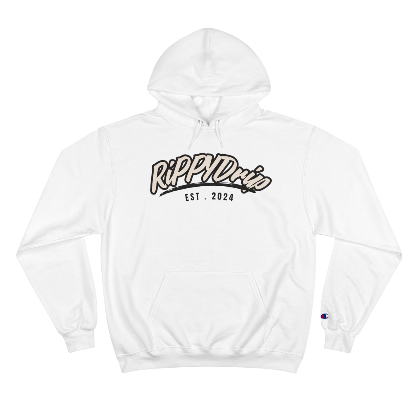 Champion Hoodie - Street Wear with Large Front Logo Design